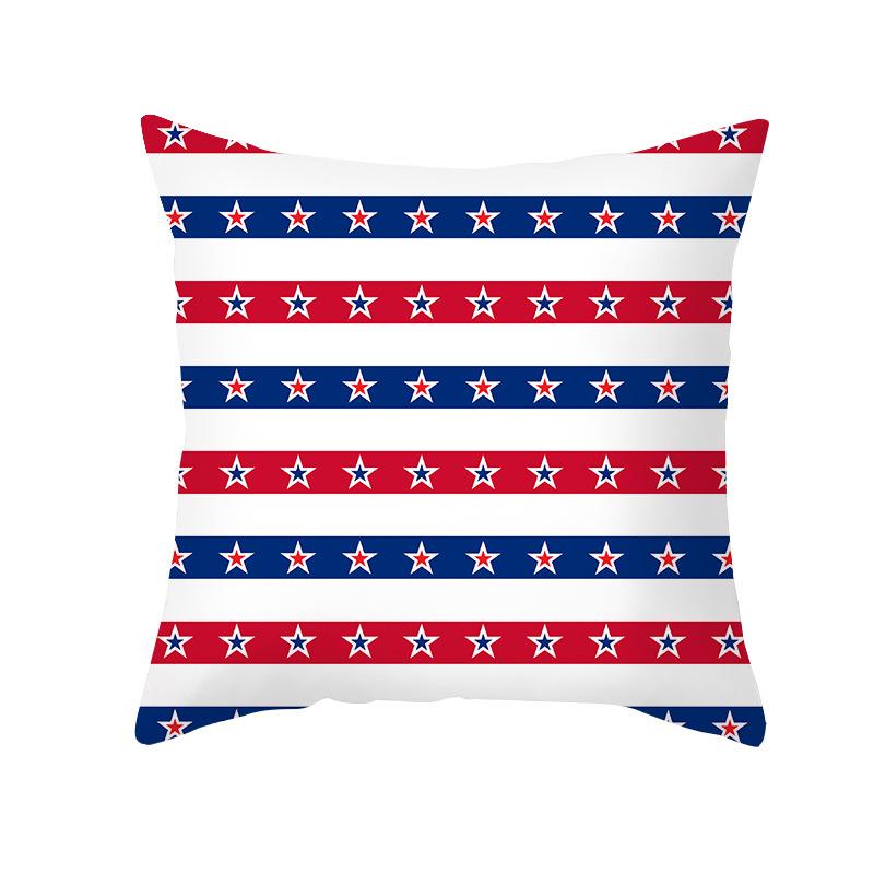 Kissenbezug Einfacher Pfirsichhaut-Druck Kissenbezug Sofakissenbezug