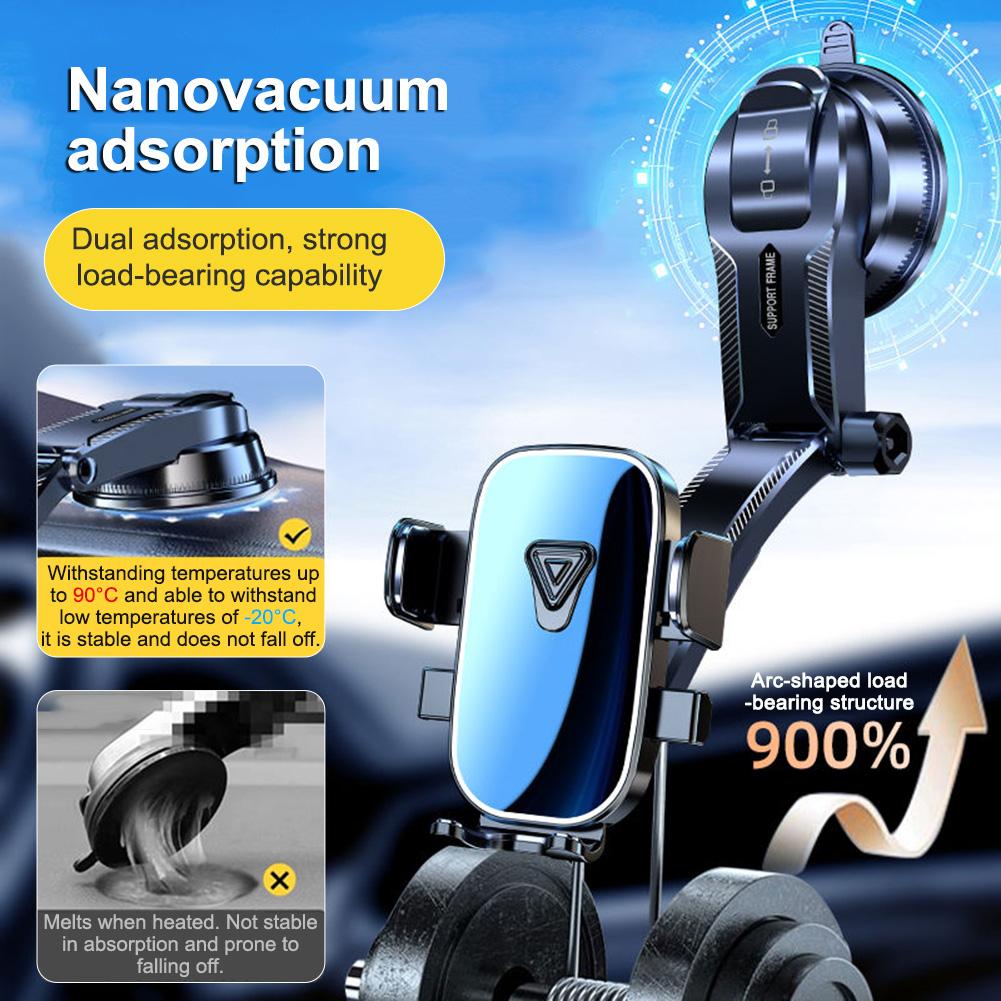 Magnetic Phone Car Mount,Car Dashboard Phone Bracket,For Gps Navigation Universal Desk Windshield Hanging Holder For Driving