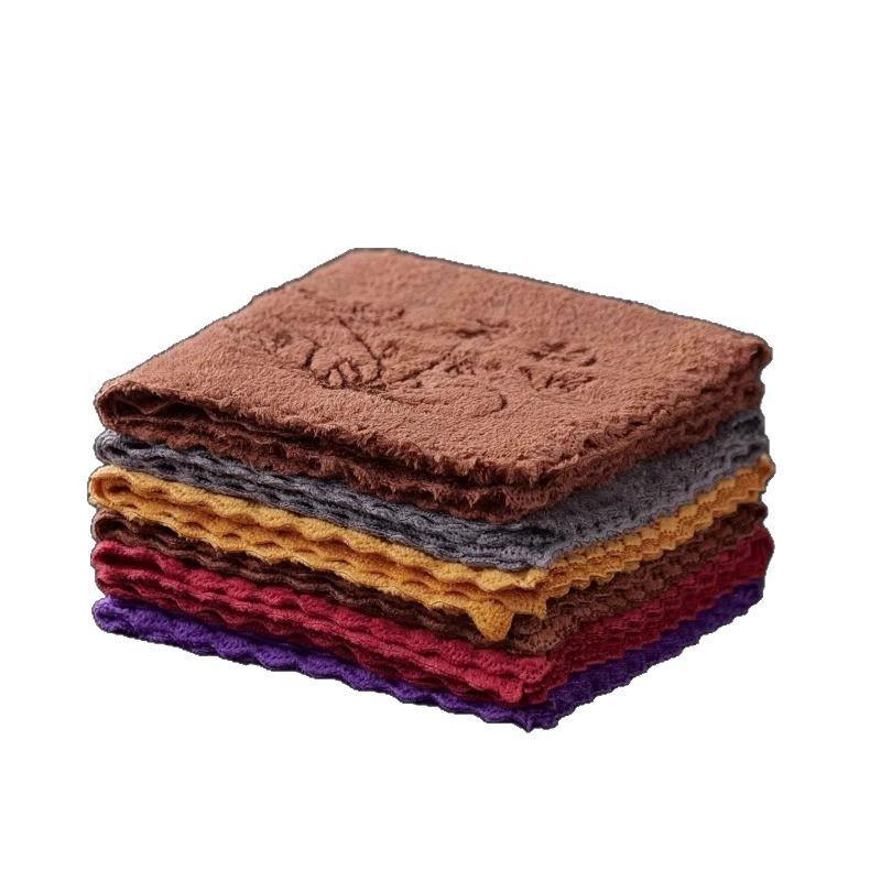 Kung Fu Absorbent High-end Tea Towel – Thick, Zen-Inspired Cloth for Tea Table Mat and Tray Accessories