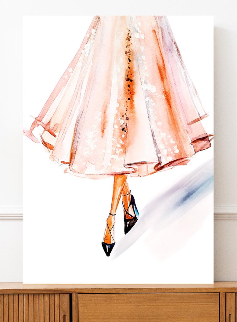 Poster Pink French Skirt