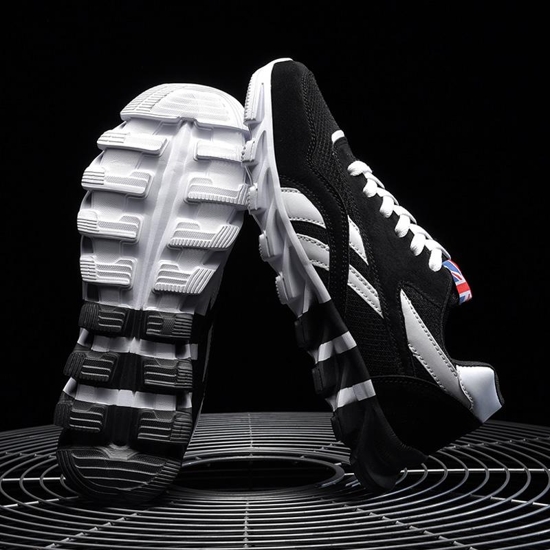 Men's Casual Sports Shoes Cushioning Women's Breathable Lightweight Sneakers for City Commute & Fitness Training Large Size