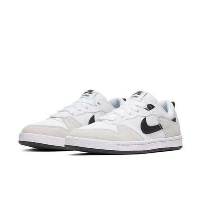 Wmns Alleyoop SB White Black CQ0369-100