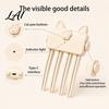 Lifteur de racines pour coiffage à chaud Pince chauffante pour volume des cheveux fins et plats Peigne électrique Gonfleur avec 2 réglages Volumisant Gonflé Naturel Relevage Thermique