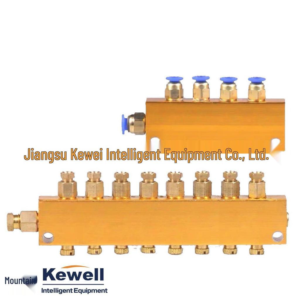 Adjustable High-Pressure Centralized Lubrication Distributor Valve Manifold B-type Oil Block