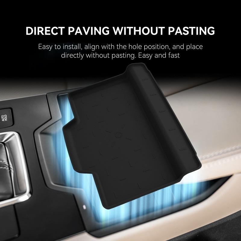 For Mazda CX-5 2026+ Silicone Wireless Charging Pad Center Console Anti-Slip Dust Proof Liner Mat Car Interior Decor Accessories