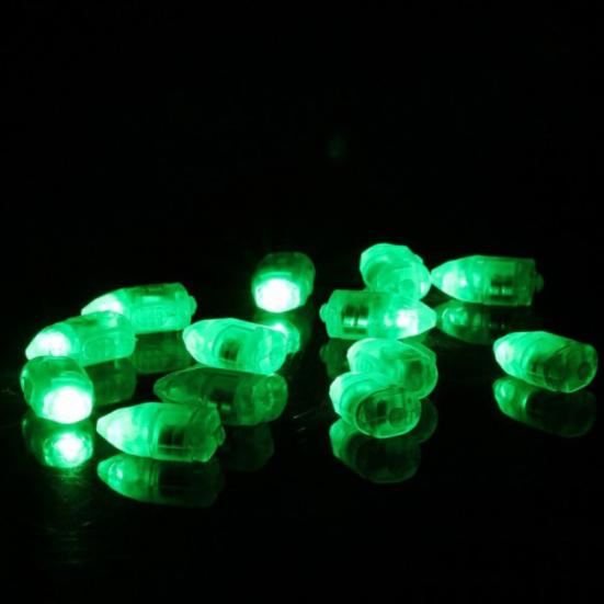 Pleasure Holiday 10 Pcs LED Light Lantern Mini Waterproof Bullet Wedding Birthday Party Decor