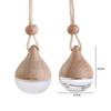 Car Perfume Pendant Auto Air Fresher Rearview Mirror Ornament Aromatherapy Refillable Diffuser