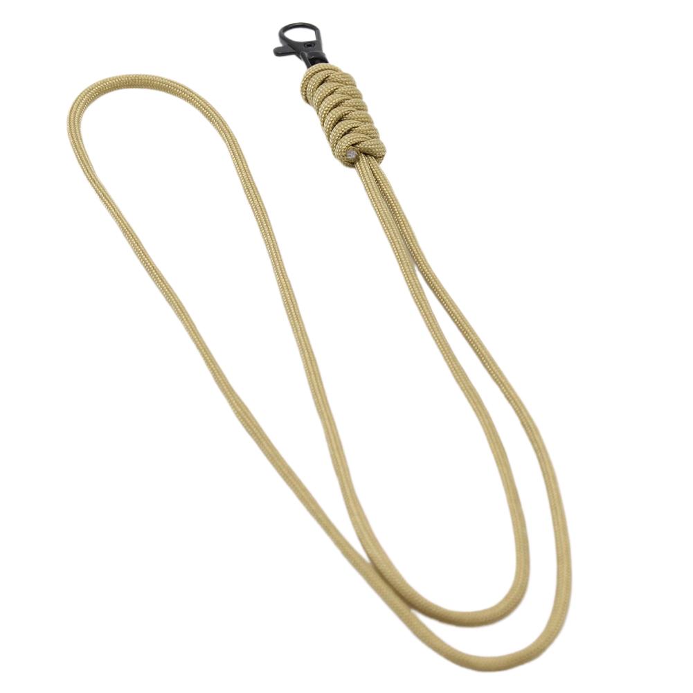Outdoor Lighting Lanyard Wear Resist Multi-Function Camping Lanyard Hanging Anti-Lost Key Cord for Outdoor Camping Hiking