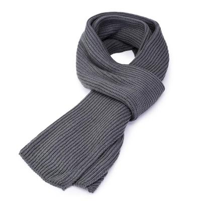 Herren Winter Strick Warmer Schal Einfarbig Schlicht Gesichts- und Ohrenschutz Schal