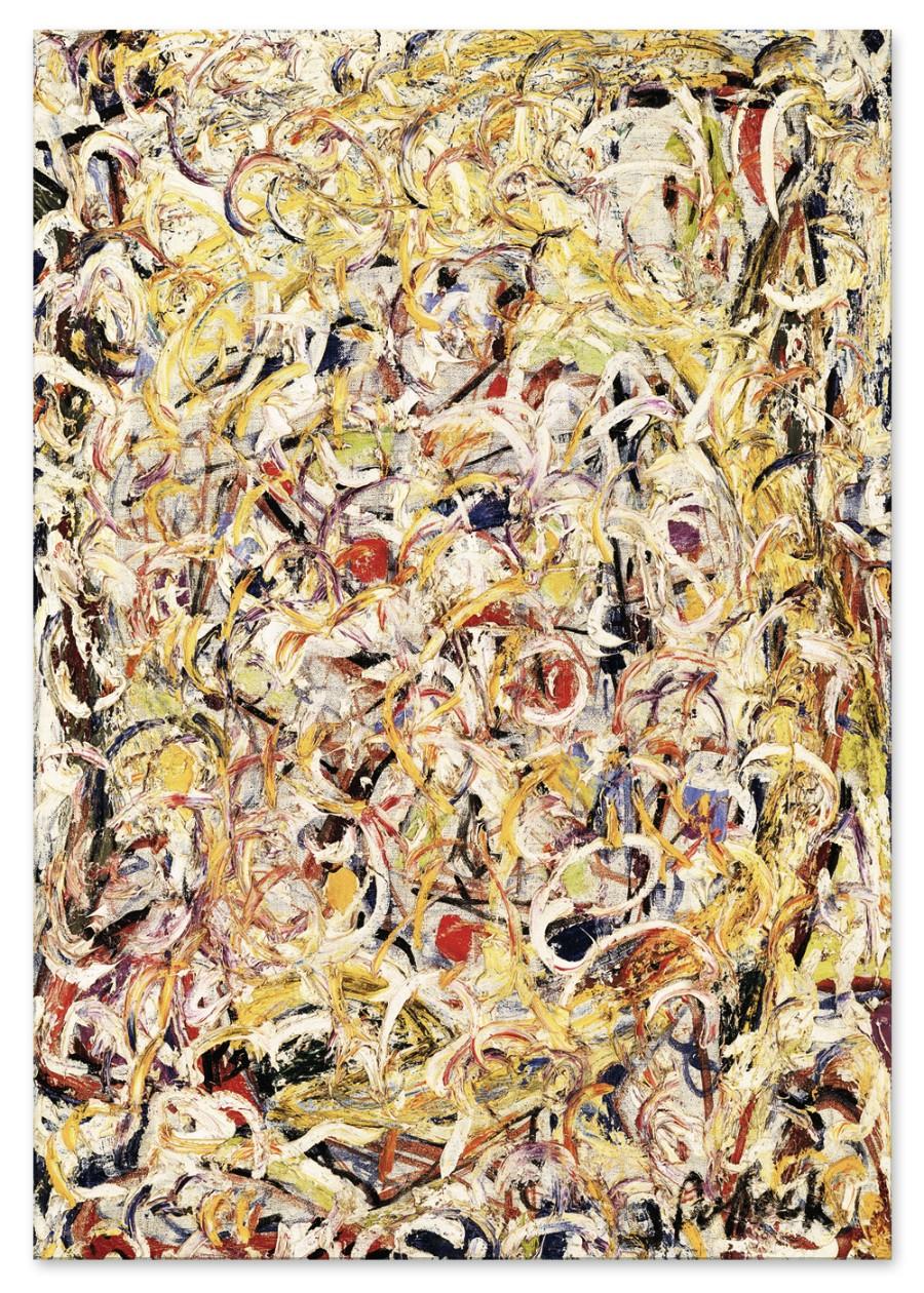 

Картина на полотні абстракції Поллока 50x70 cm