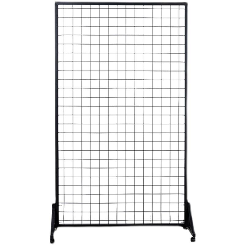 Iron Mesh Grid Display & Storage Rack for Artwork and Mobile Accessories