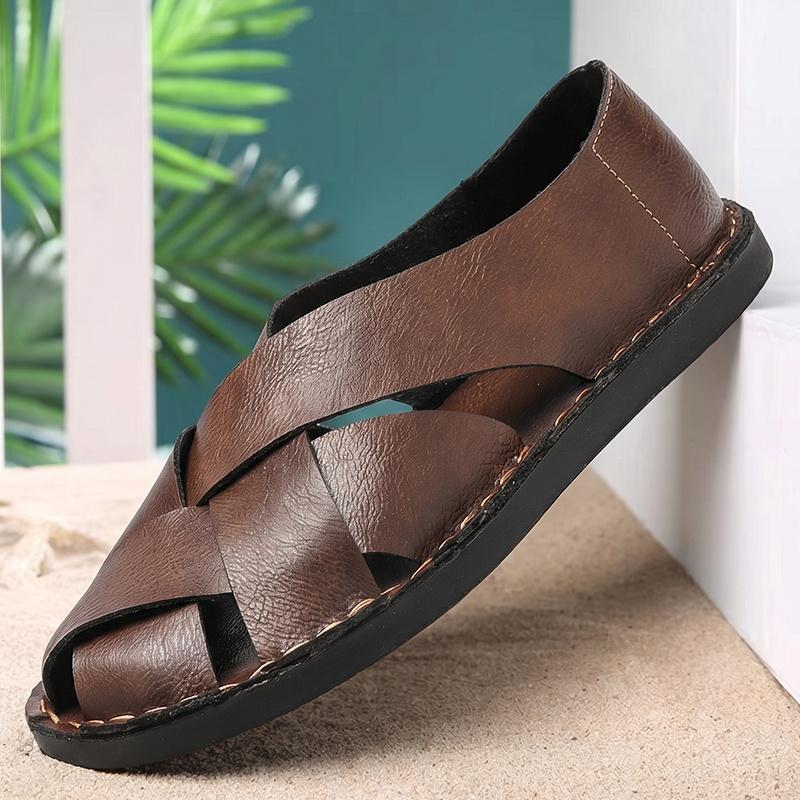 Large Size Covered Toe Casual Sandals Outdoor Summer Shoes 38