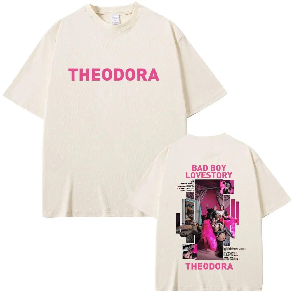 

2026 Summer Say Singing Portable Odola Mega Bbl Bad Boy Lovestory Graphic T-shirt Male Hip Hop Cotton Short Sleeve Loose Casual XXXL зелений