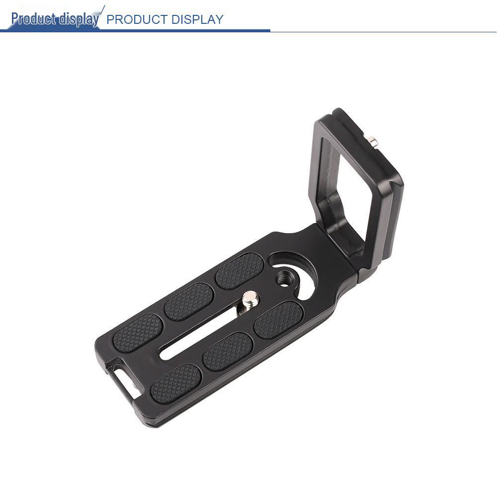 L-Shaped Camera Vertical Plate with Quick Release Stabilizer Holder and Base