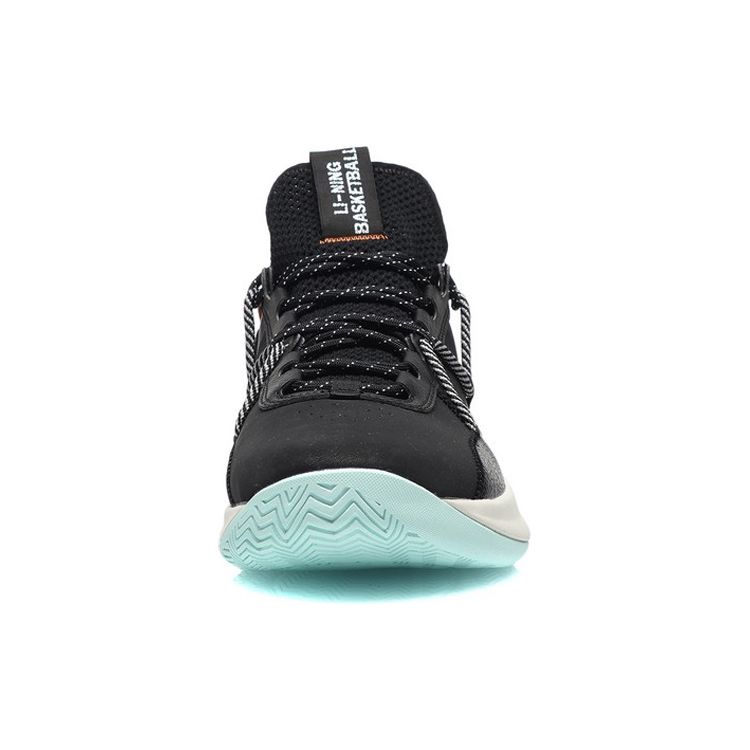 Li Ning Flash Team Sports Casual Shock Absorption Non-Slip Wear-Resistant Breathable Support Low-Top Basketball Shoes Men sneaker Black ABPQ047-4