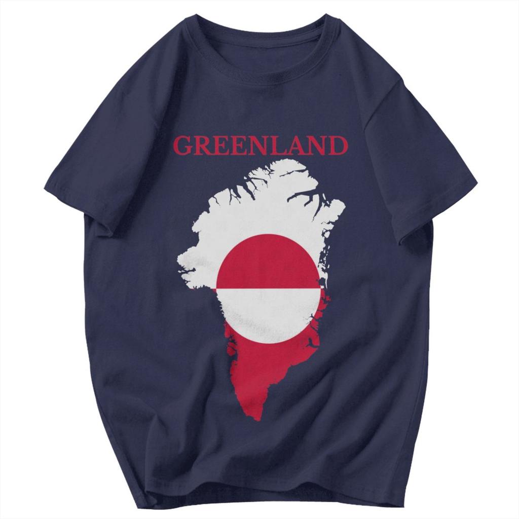 Men T Shirt Greenland Summer Y2K Graphic Short Sleeve Unisex Tops T Shirts