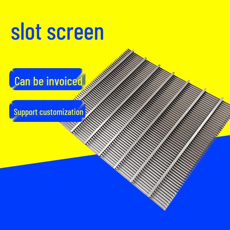 Stainless Steel Dewatering Screen & Johnson Wedge Wire Panel