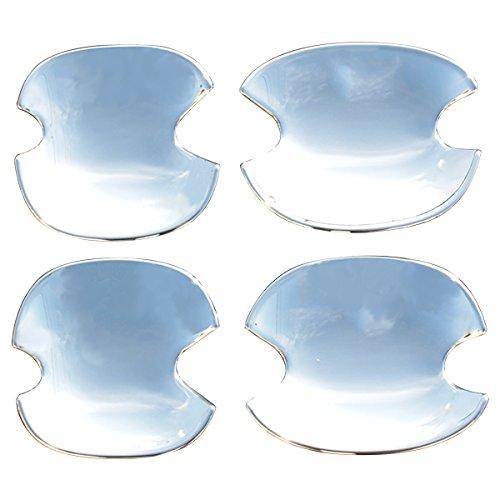 

Roomy Compatible Plated Door Handle Protector Genuine Fit Exterior Door Knob Garnish Custom Parts серебряный