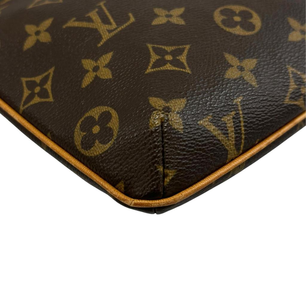 LOUIS VUITTON Partition M51901 Shoulder Bag Brown Women Pouch used
