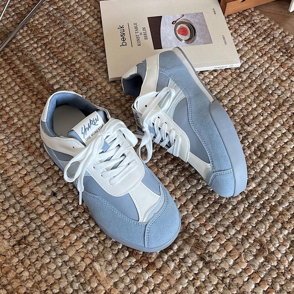 Fashion Women's White Sneakers Spring Autumn Fashion Cross Tied Outdoor Non Slip Flats Comfortable Height Increase Vintage Casual Shoes