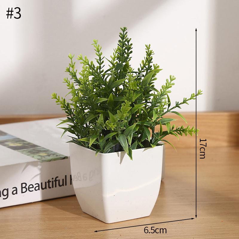 Decorative Artificial Plants Fake Plants Desk Accessorie Office Accessorie Wedding Decoration Home Decor Room Desktop Ornament