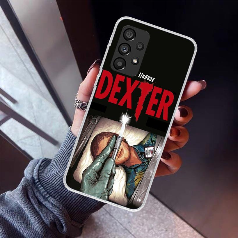 TV Show Dexter Morgan Phone Case For Samsung Galaxy A12 A52S A42 A32 A22 A51 A50 Note 20 Ultra 10 S10 Plus A71 A70 A31 A30 A10S