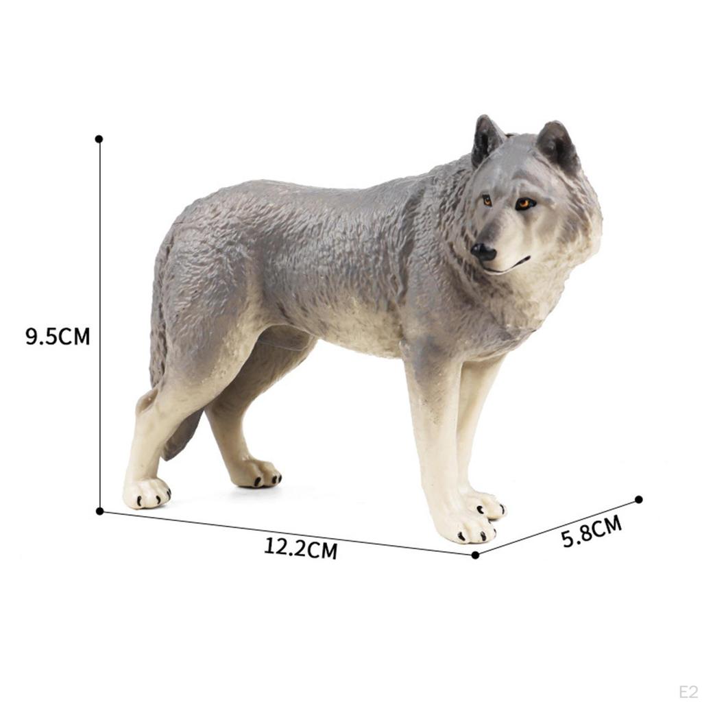 Animal Figurines for Educational Play and Cake Decoration