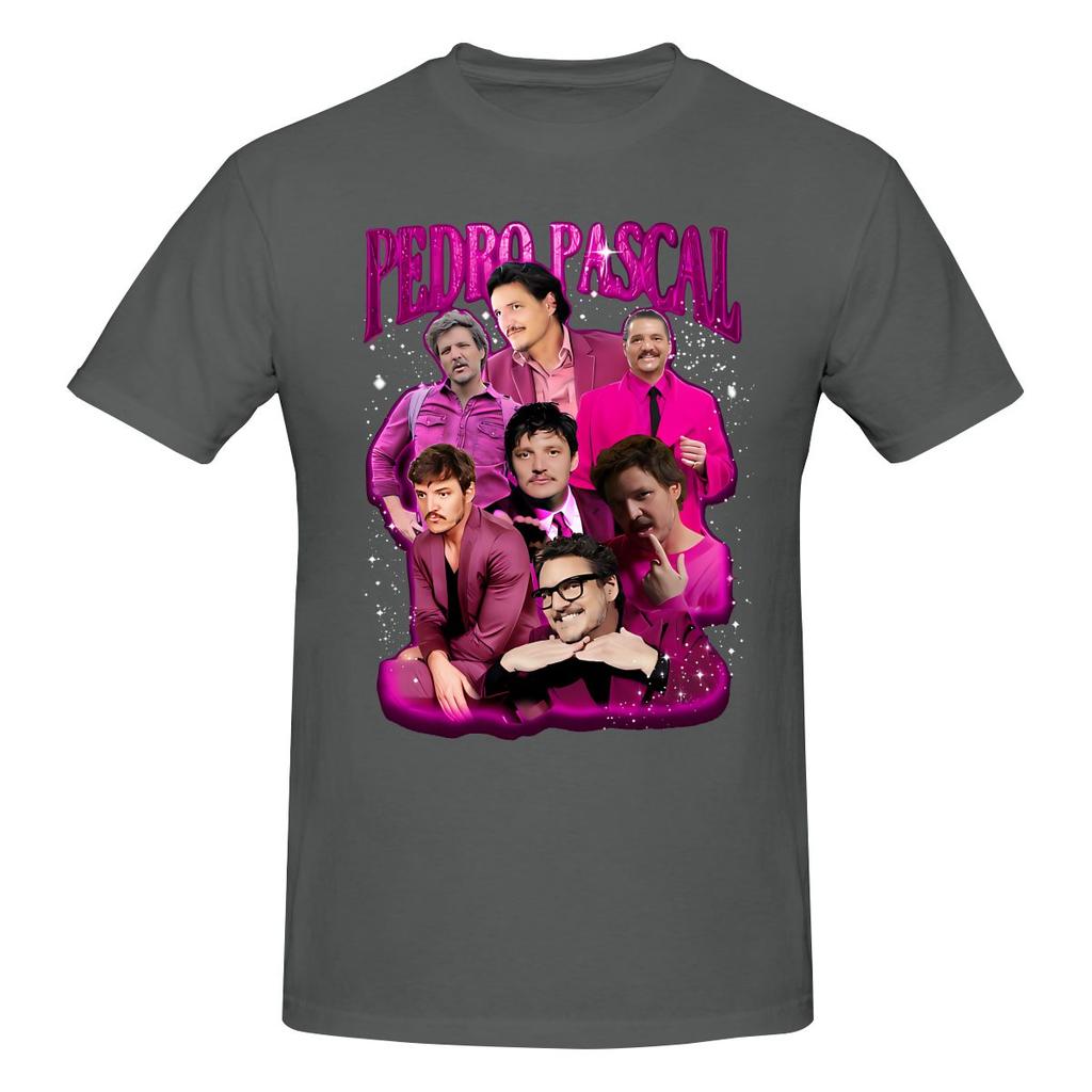 Funny Pedro Pascal In Pink Unisexs Printed TShirt Unisex T shirtTop