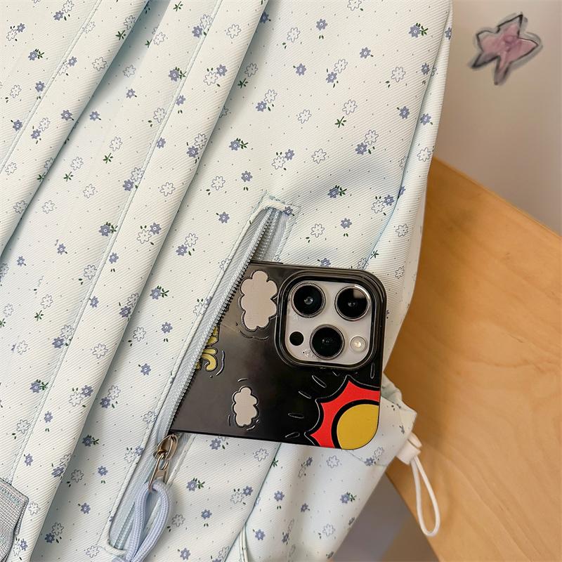 Women's Printed Backpack Student Schoolbag