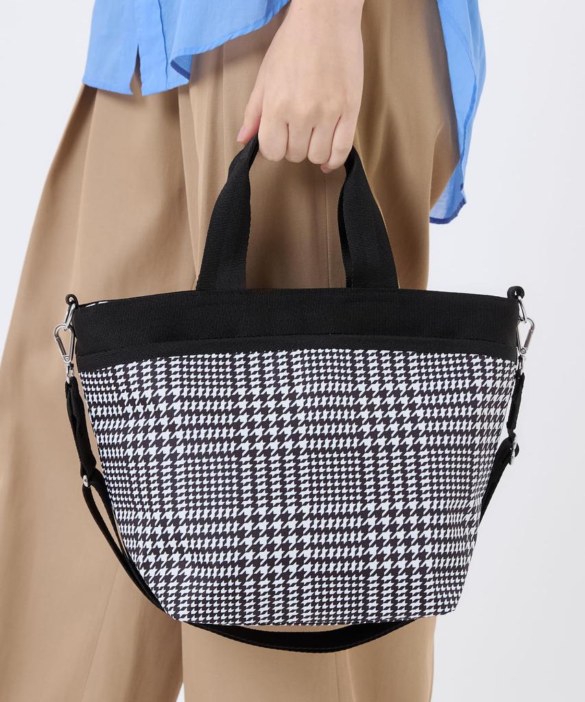 Official Tote Bag BUCKET Houndstooth [LeSportsac] TOTE/1116/City