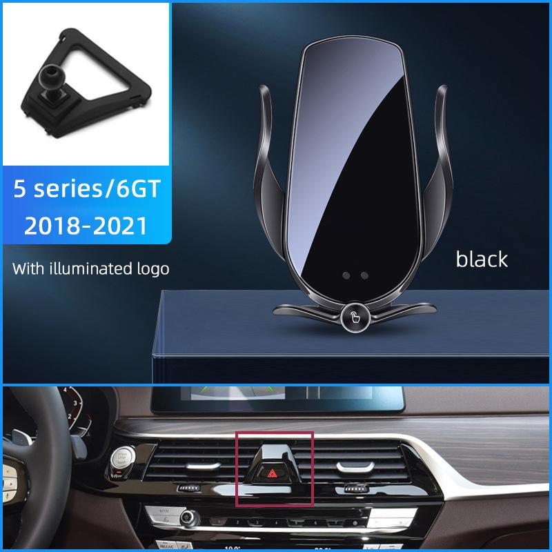 For Bmw X1 X2 X3 X4 X5 X6 X7 2 3 5 7 Series Wireless Charging Magnetic Car Phone Holder Base Charger Auto Accessories For iPhone