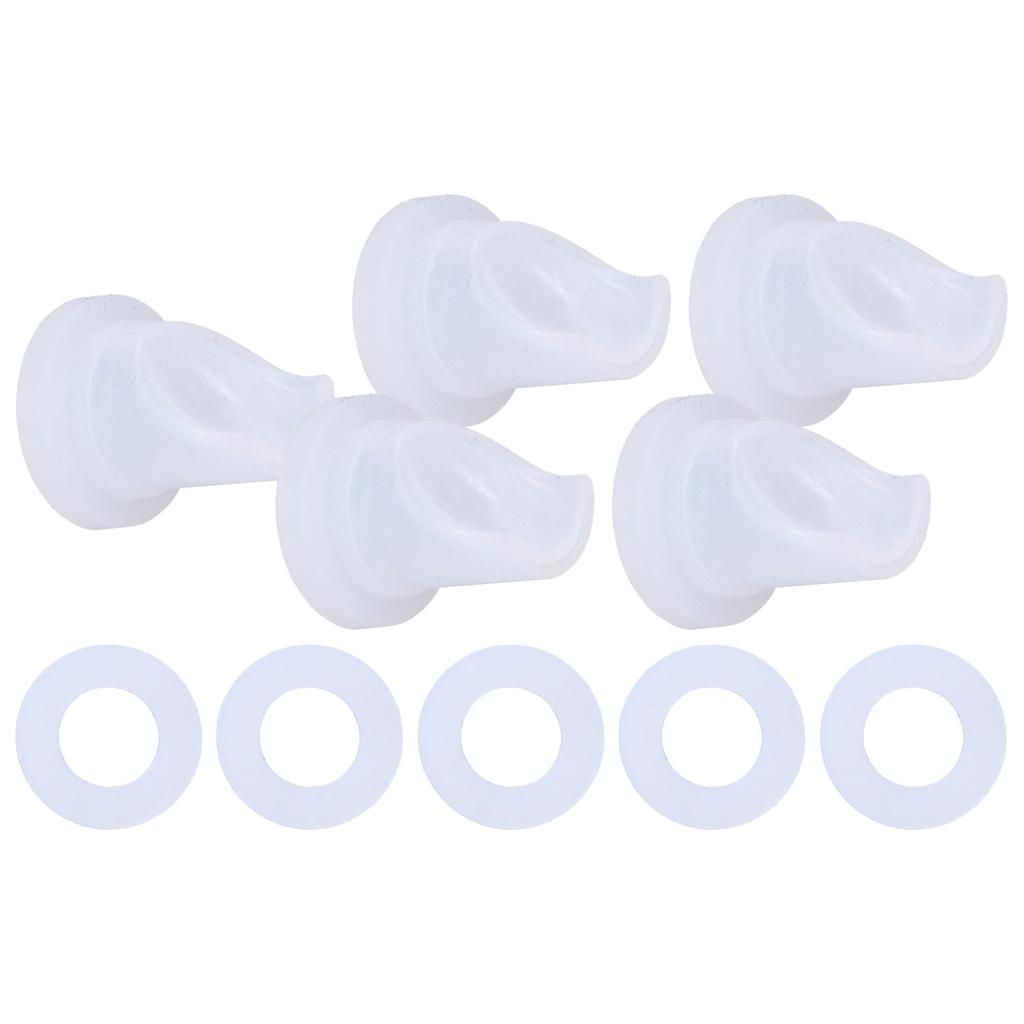 D Coupler Gas Check Valve Beer Line Washer Gasket No Leakage Odorless Beer Keg Coupler Accessories for Sankey Coupler