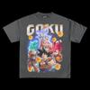 Goku Saiyan Legend Graphic T-shirt Women's Men's Oversized Streetwear Y2k Hip Hop Harajuku Short Sleeves High Quality Female Male Clothing