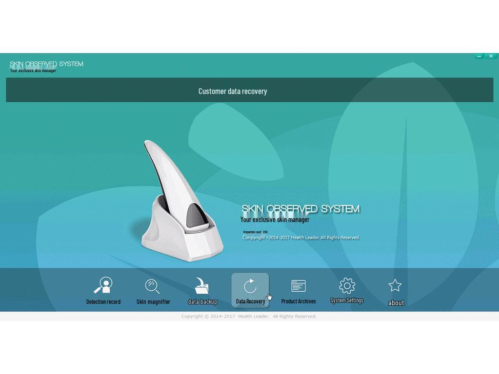 Smart Skin Analyzer: Facial Oil, Moisture, and Pigment Test Instrument