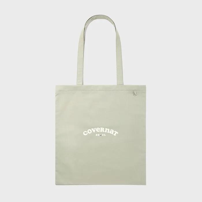 Clover Heart Cooper Logo Seoul Eco Bag Mint