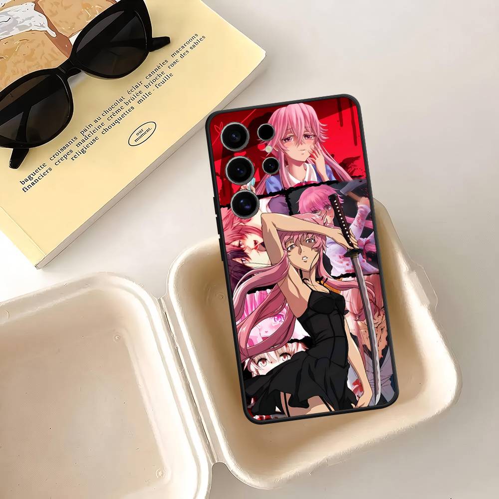 

Чехол Gasai Yuno из Future Diary для Samsung Galaxy Case S25 S23 S22 S21 S30 S20 S10 Ultra Plus FE Мягкий чехол из ТПУ Samsung S23 5G