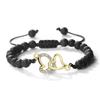Double Heart Bracelet For Women Couple Matching Love Adjustable Chain Jewelry Romantic Anniversary Valentine's Day Present Gifts
