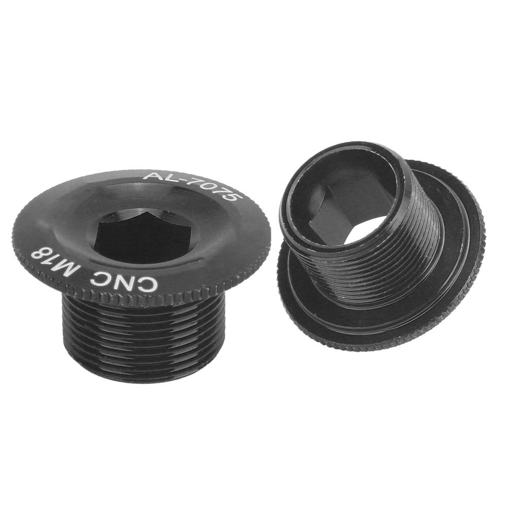 2Pcs High Strength Bicycle Crank Arm Bolts 18mm Crank Arm Screws  Cycling Parts