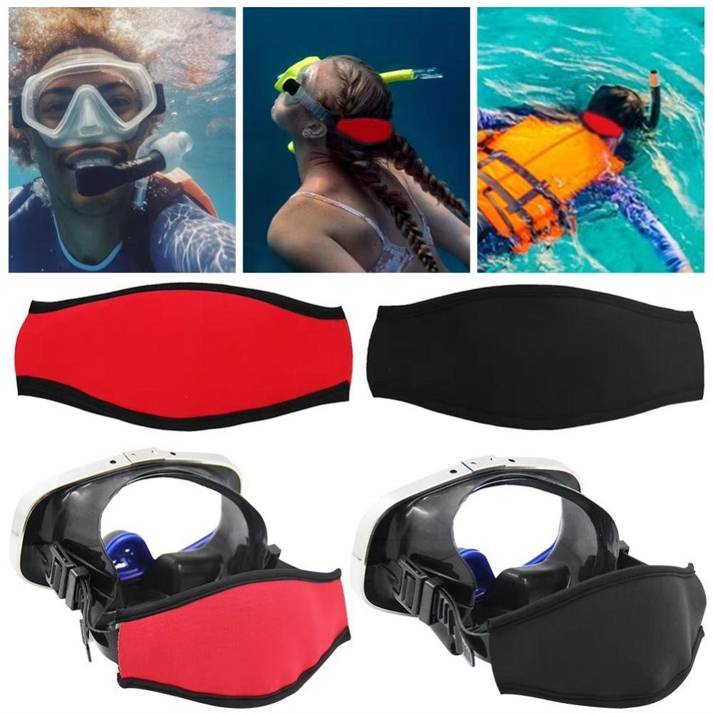 Non-Slip Diving Mask Strap Waterproof Mask Strap Cover Swimming Goggle Strap Scuba Diving