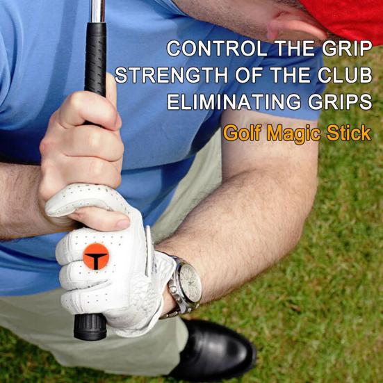 2Pcs Golf Club Grip Golf Swing Posture Corrector Golf Club Hand Grip Training Aid Golfing Accessories for Outdoor Indoor Golf Training