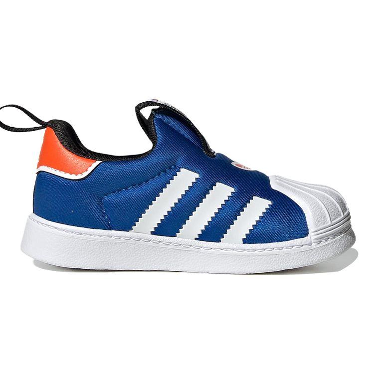 Adidas Originals Superstar 360 Shoes Baby Shoes Blue Orange White HQ4077