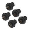 Aviation Plug Connector E7 IP67 Waterproof Snap In Locking 4 Pin Aviation Connector for Electric