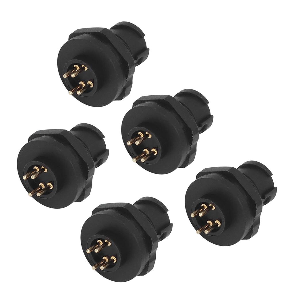 Aviation Plug Connector E7 IP67 Waterproof Snap In Locking 4 Pin Aviation Connector for Electric