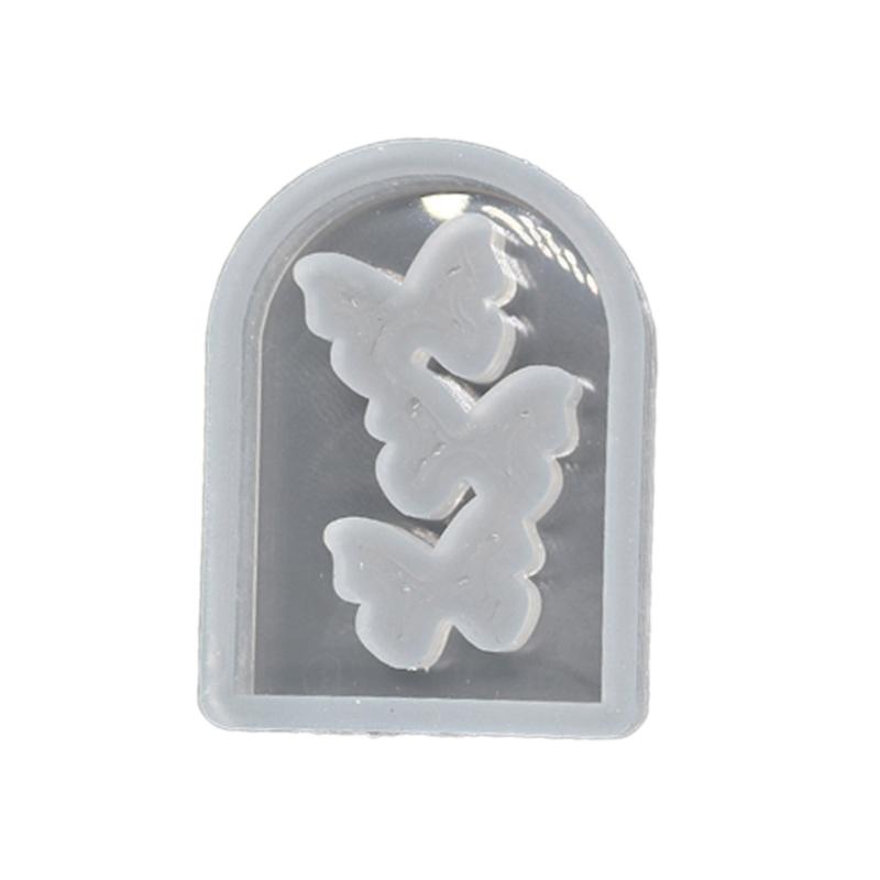 High Quality Liquid Silicone Mold Innovative Arched Door Quicksand Mold Perfect for DIY Crafts Keychains and Phone Cases