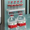 Huijia Wall-Mounted Bathroom Storage Shelf with Drain Tray