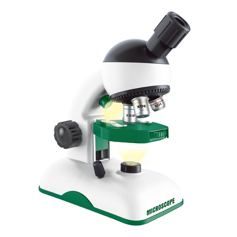 Children's Science Microscope Set, 1000x-1200x, Ideal for Elementary to Junior High School Experiments
