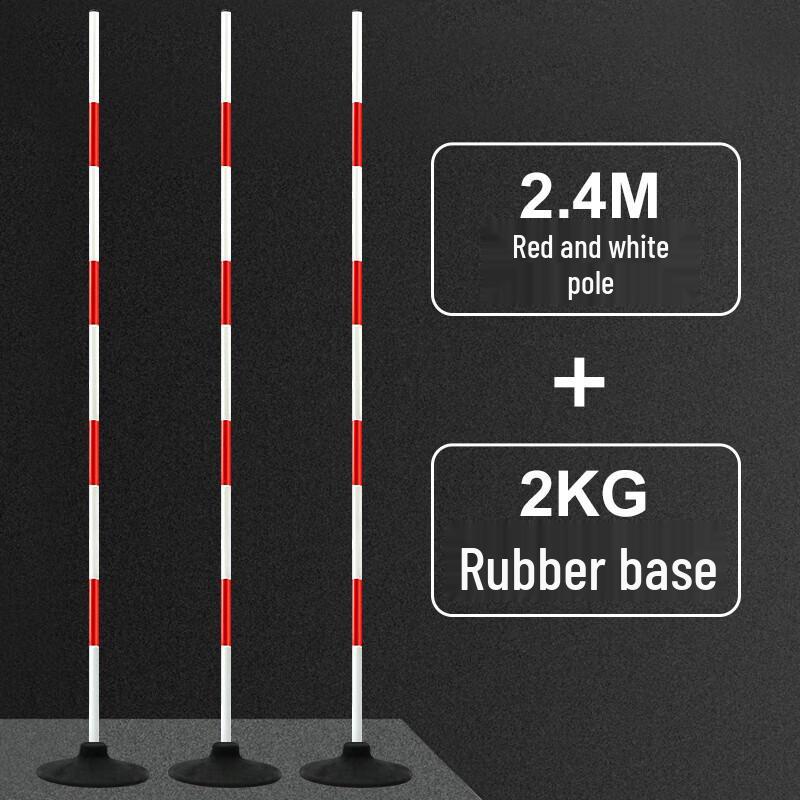 Jundingying Soccer Agility Training Pole with Weighted Base