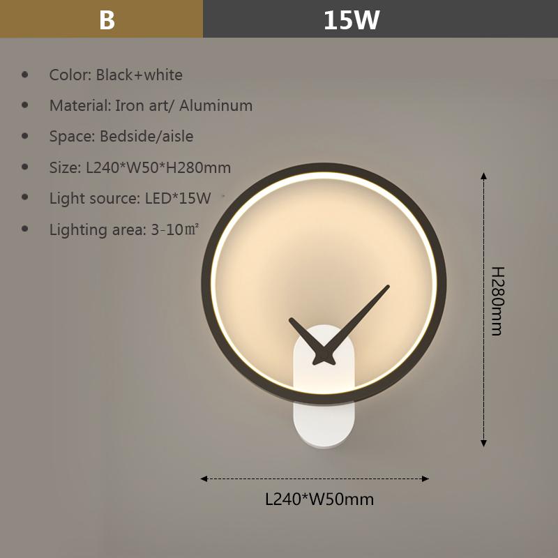 Modern LED Wall Lamp For Living Study Room Bedroom Bedside Lights Gold Black Minimalist Staircase Decorative Sconce Fixtures