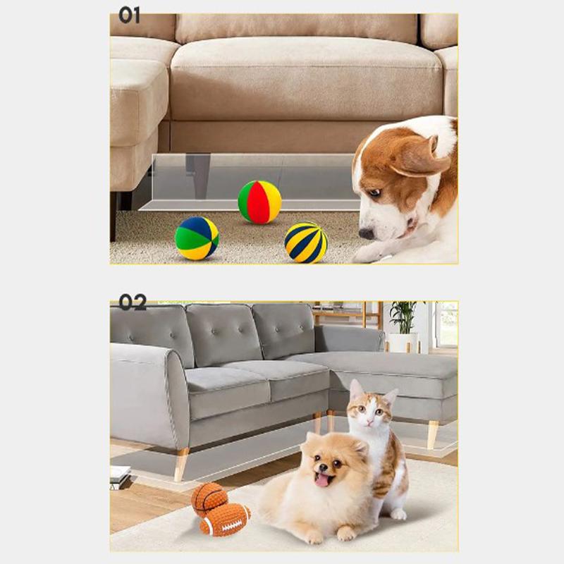 Under Couch Blocker Clear Waterproof Pvc Toy Blockers Bed Bottom For Gap Bumper Guards Furniture Pet Baffle Board