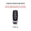 Suede Car Key Case Cover Smart Remote Fob Protector Shell Bag Keychain Holder Auto Accessories For Gac Trumpchi Aion S Y V Ia5